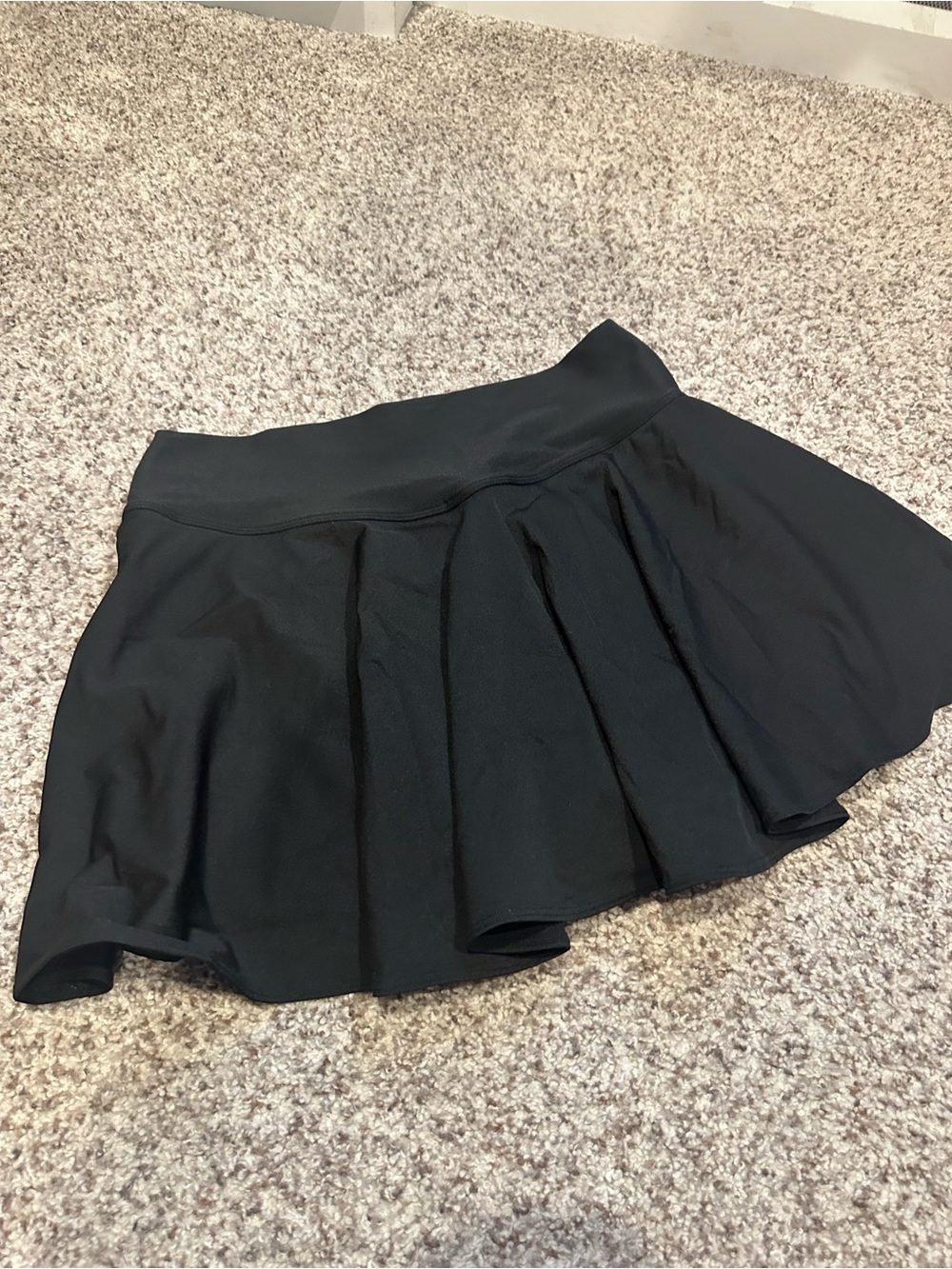 Black Pleated Tennis Skirt - Classic Women’s Skater